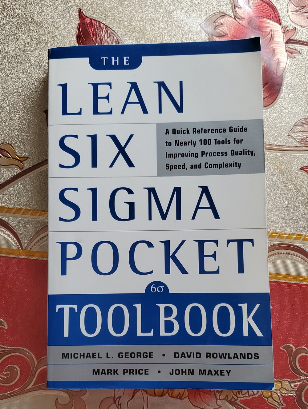 The Lean Six Sigma Pocket Toolbook — Blue & White Professional Reference